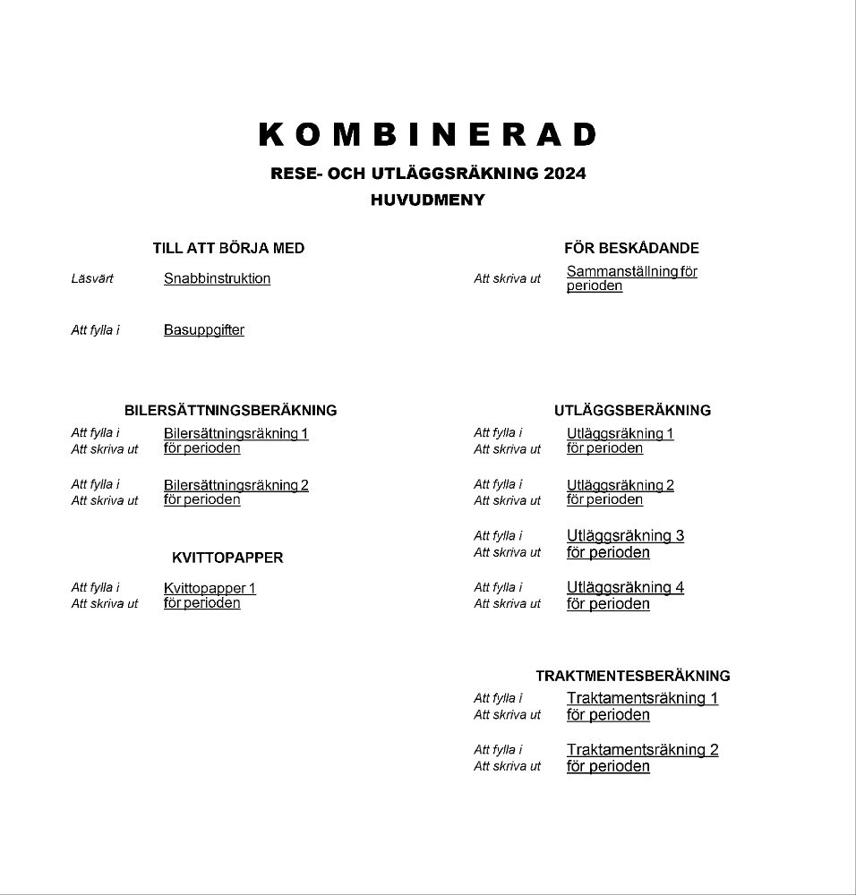 Kombinerad rese- och utläggsräkning 2024