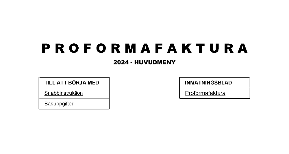 Proformafaktura