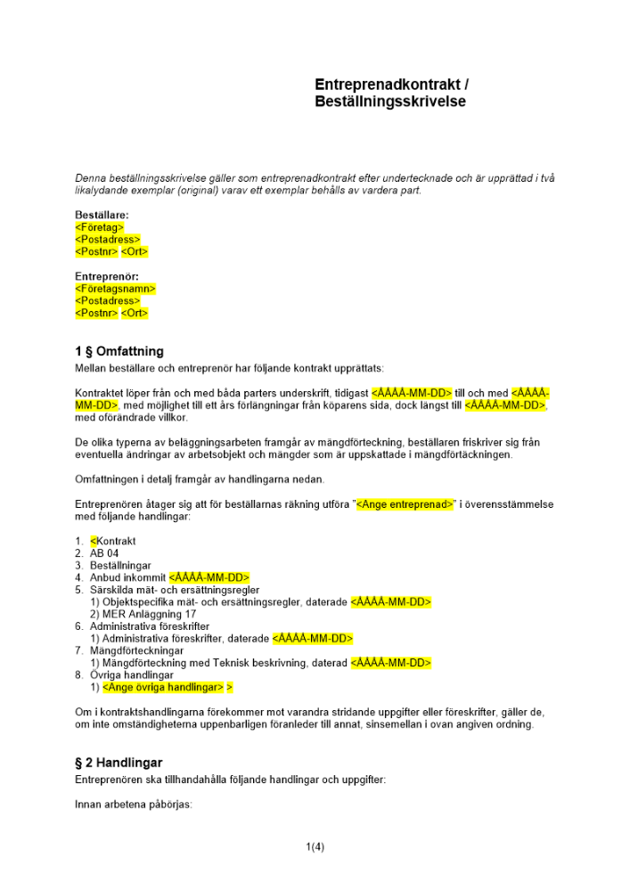 Entreprenadkontrakt_beställningsskrivelse