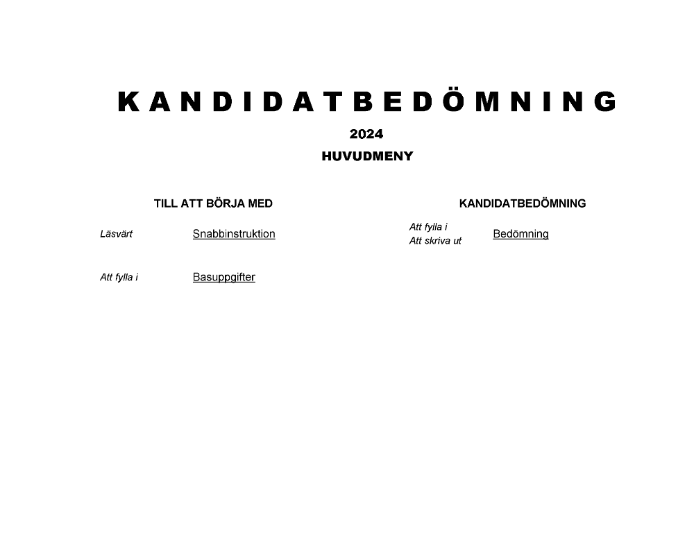 Kandidatbedömning